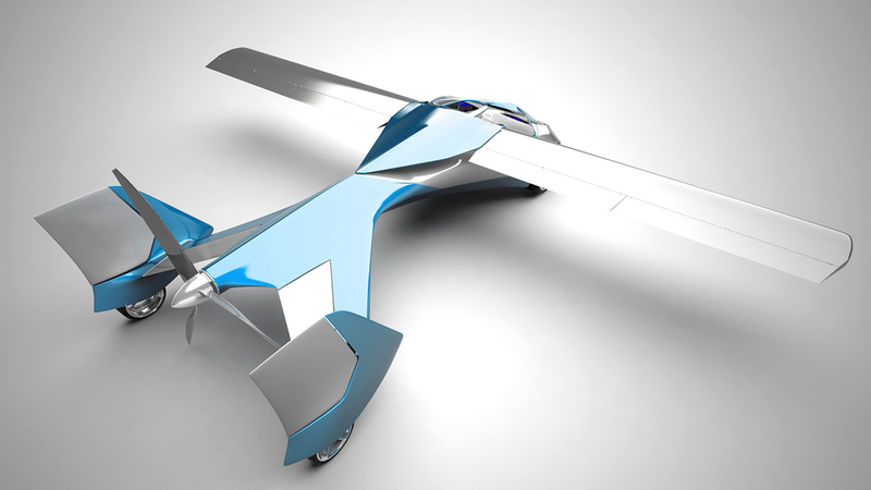 Illustration for article titled Finally, a functional flying car that actually looks pretty cool